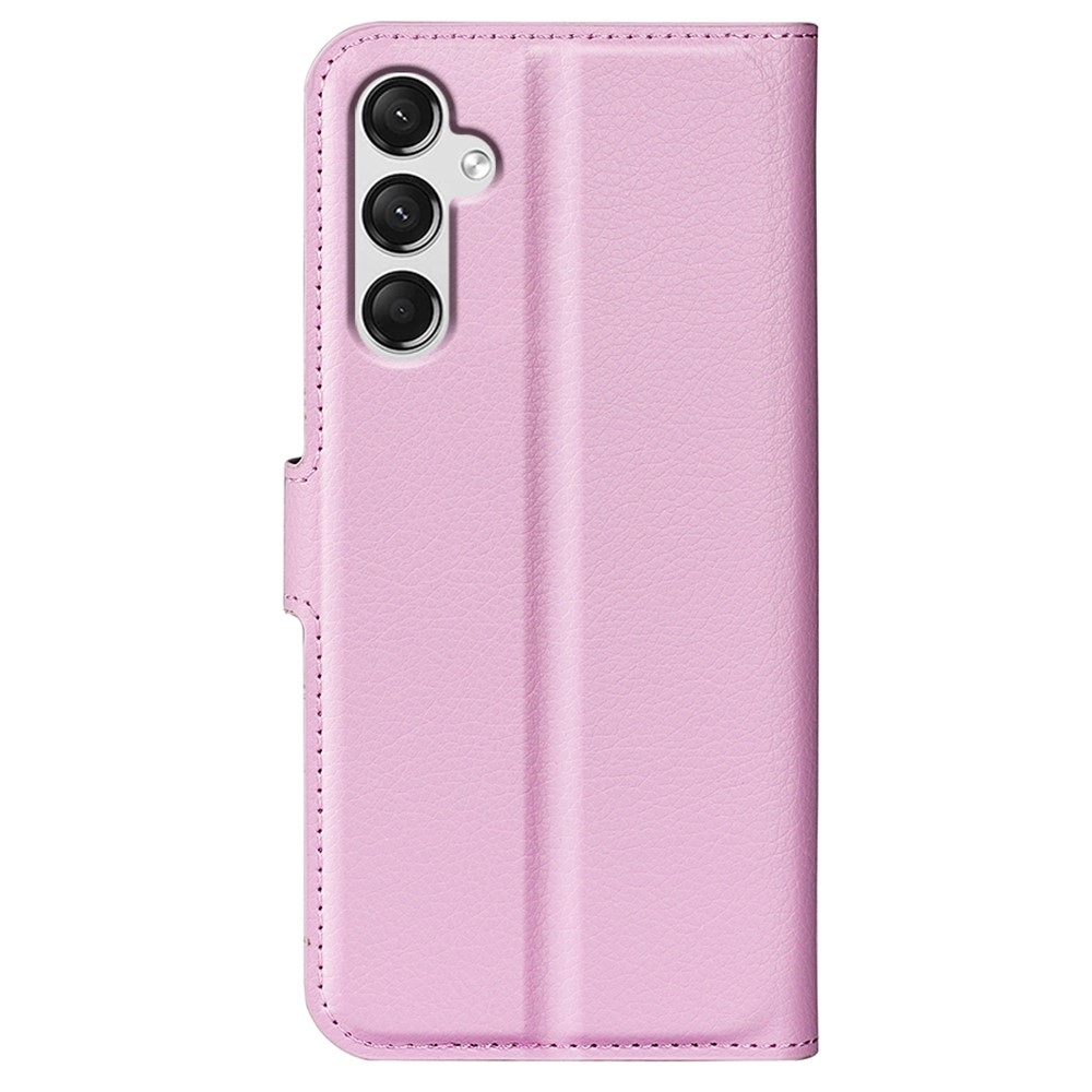 Litchi könyv tok Samsung Galaxy A25 5G - rózsaszínű