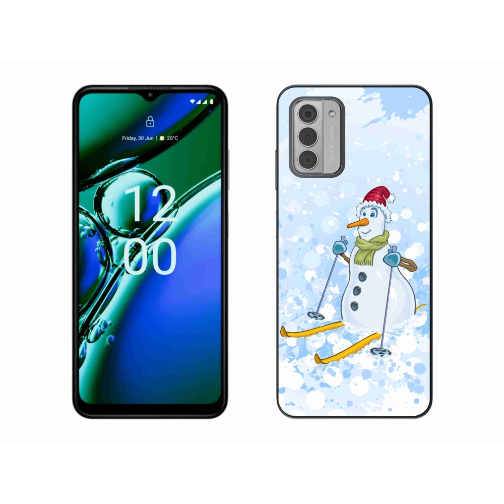 Zselés borítás mmCase a Nokia G42 készülékhez - hóember