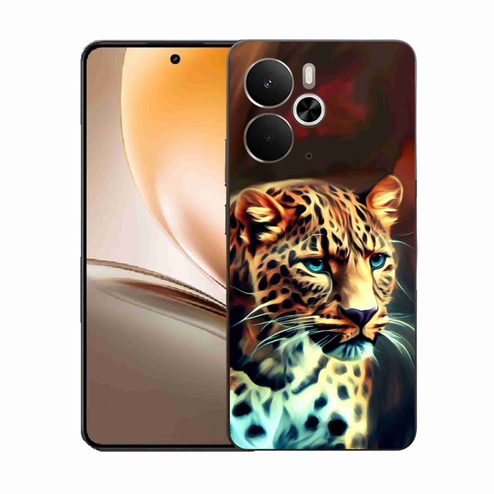 Gél borítás mmCase a Realme 14 5G készülékhez - leopárd