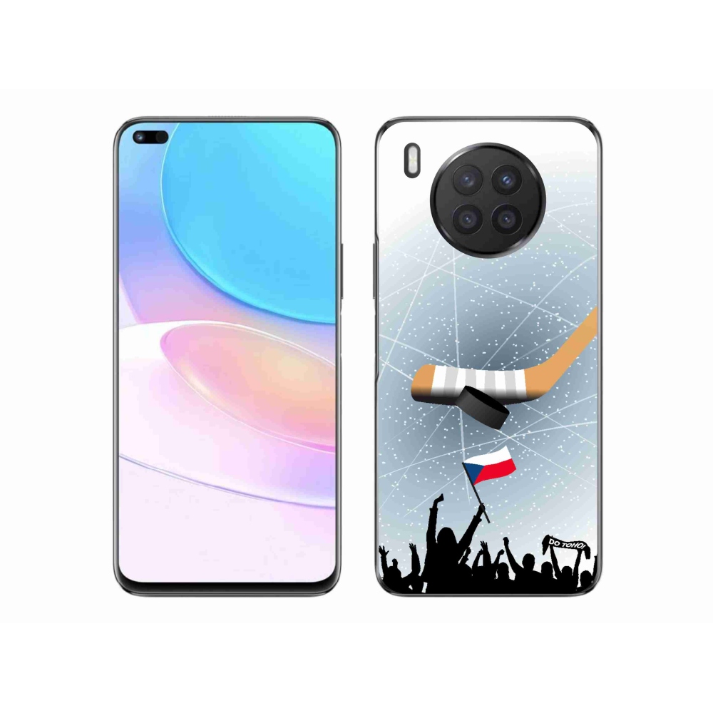 Gél borítás mmCase a Huawei Nova 8i - jégkorong rajongóknak