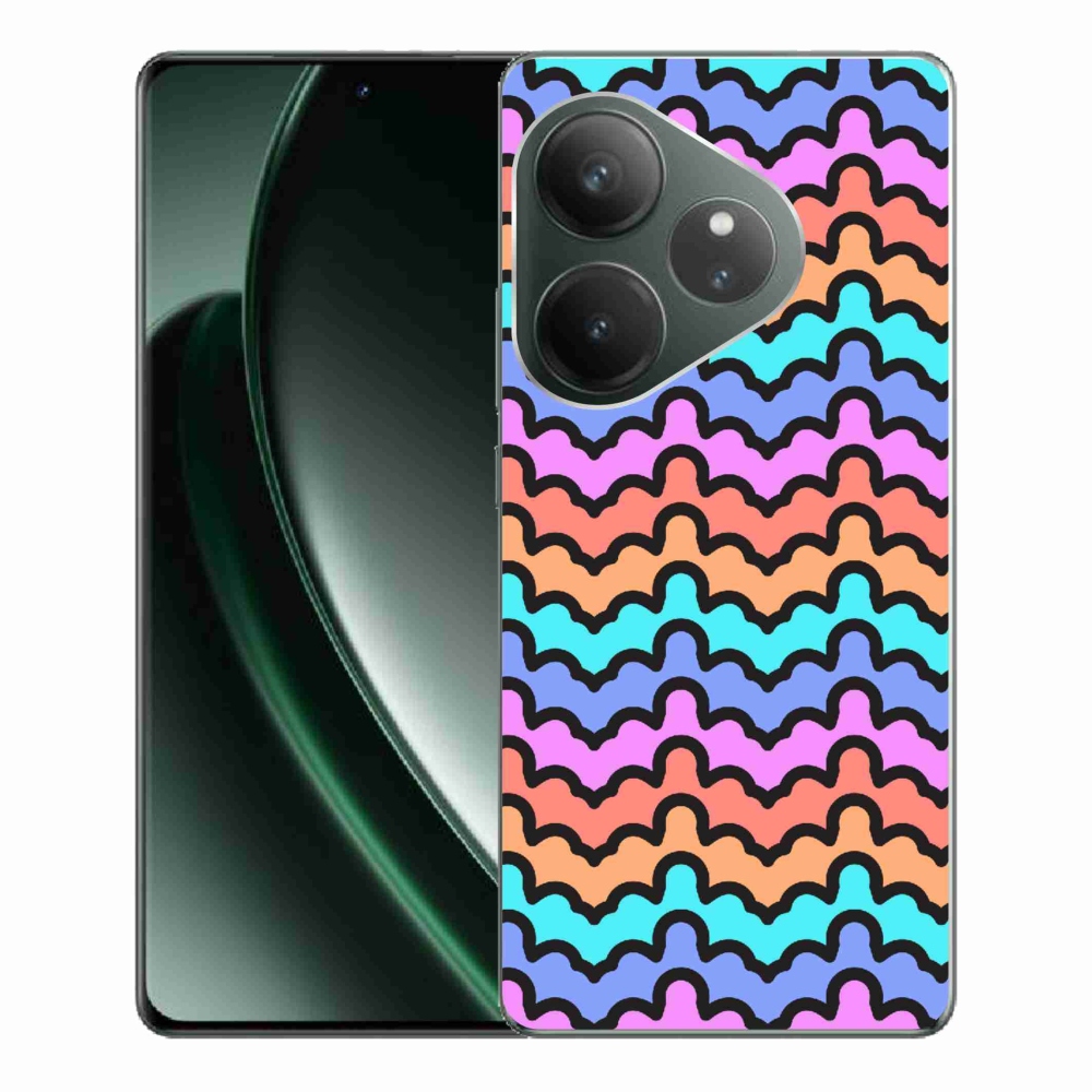 Gél borítás mmCase a Realme GT 6 5G/GT 6T 5G számára - absztrakt motívum 30