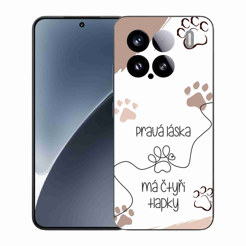 Gél borító mmCase a Xiaomi 15-hez - kutya motívum 1 fehér háttér