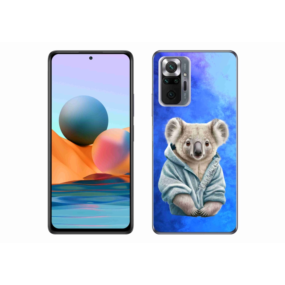 Gél borítás mmCase a Xiaomi Redmi Note 10 Pro készülékhez - koala pulóverben