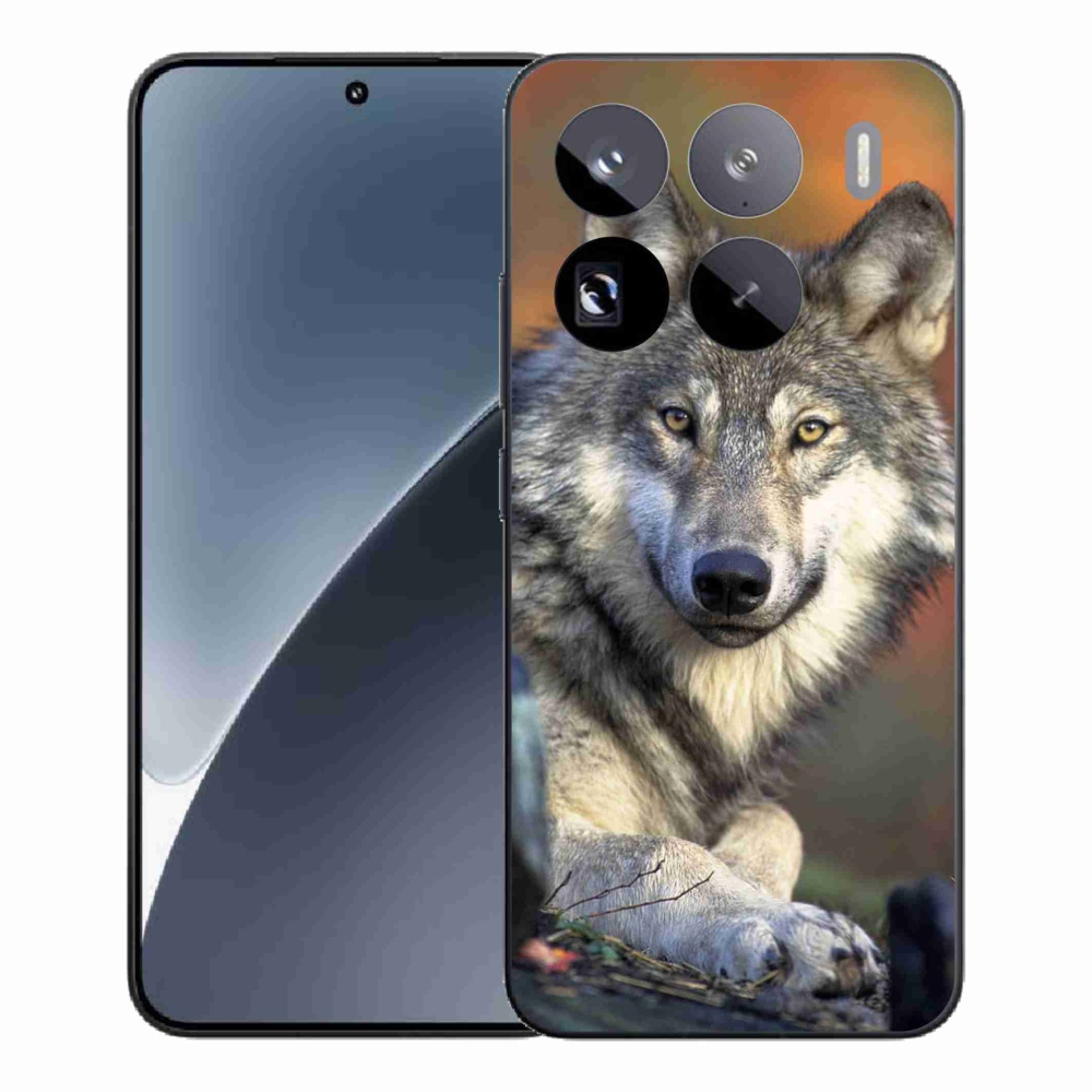 Gél borítás mmCase a Xiaomi 15 Pro-hoz - farkas