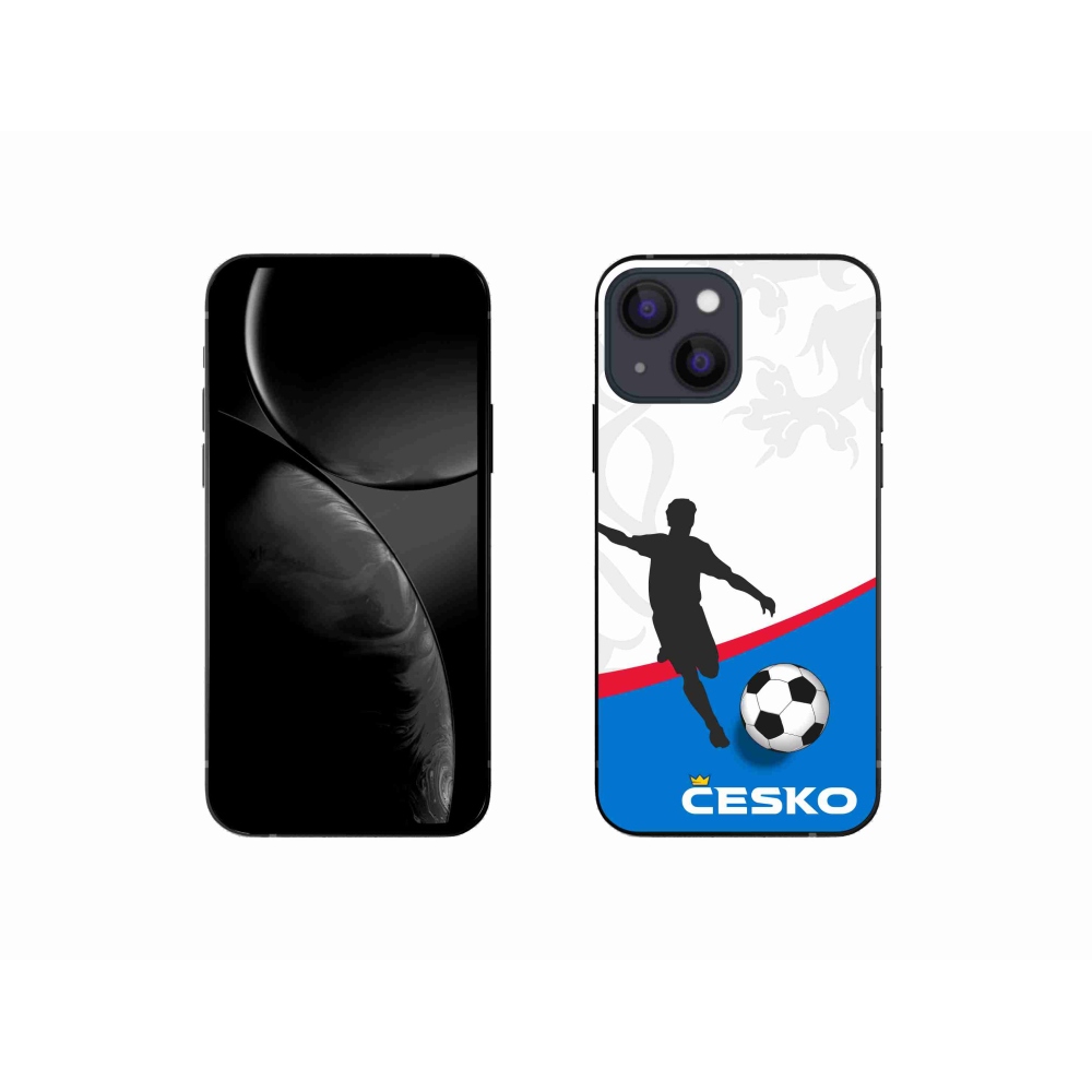 Gél borítás mmCase iPhone 13 mini 5.4 - futball Csehország 1
