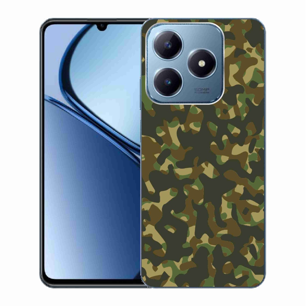 Zselés borítás mmCase a Realme C63 készülékhez - álcázó mintázat 1