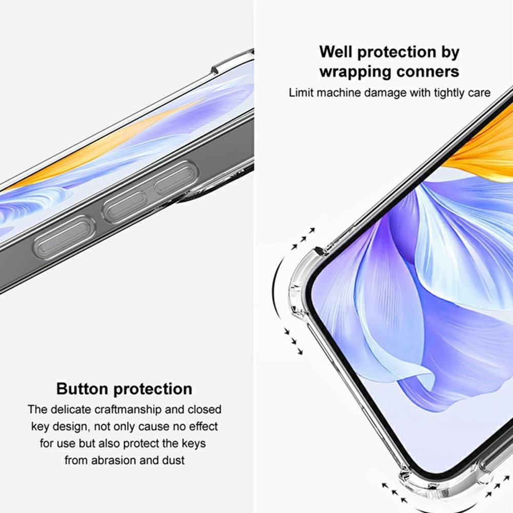 IMK zselés tok megerősített sarkokkal a Huawei Nova 13 5G számára - átlátszó
