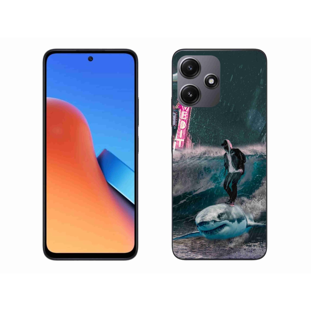 Gél borítás mmCase a Xiaomi Redmi 12 5G-hez - cápa