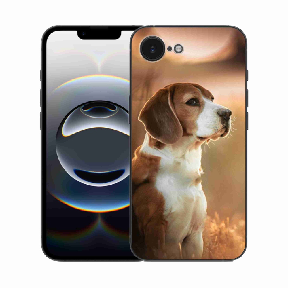 Zselés borítás mmCase iPhone 16e készülékhez - bézs színű