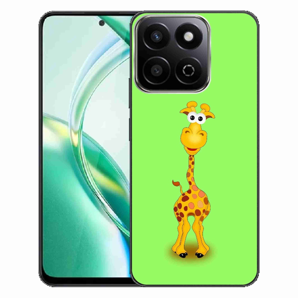 Zselés borító mmCase a Honor 200 Smart 5G készülékhez - rajzfilm zsiráf