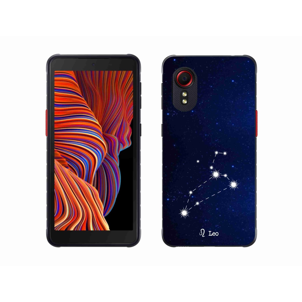 Gél borítás mmCase Samsung Galaxy Xcover 5 készülékhez - Lion csillagkép