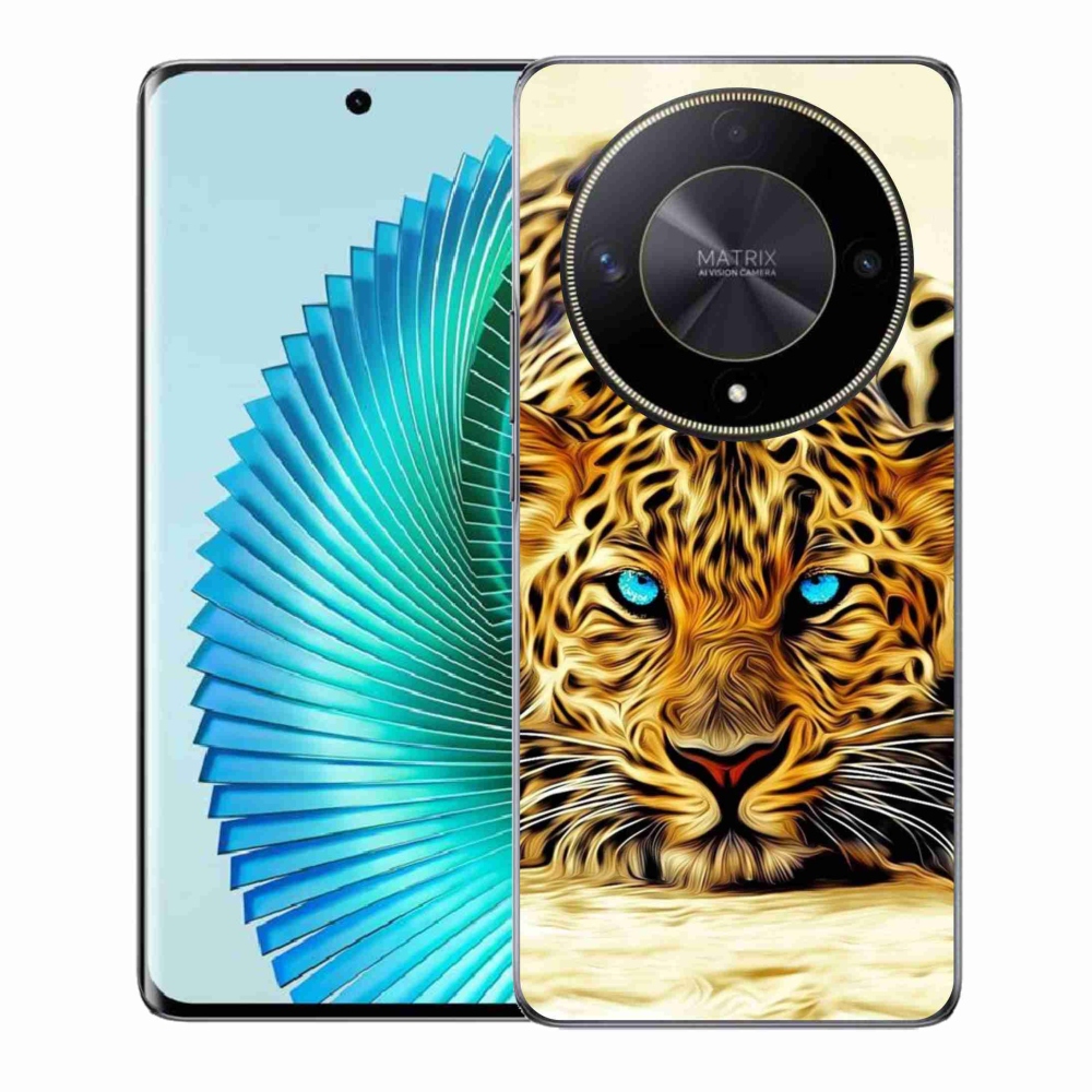 Gél borítás mmCase a Honor Magic 6 Lite 5G számára - rajzfilm tigris