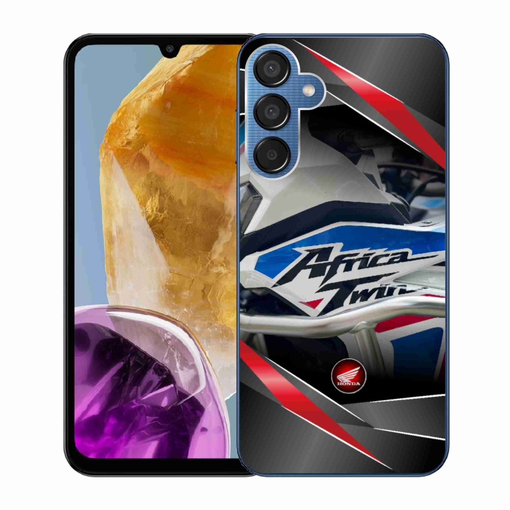 Gél borítás mmCase Samsung Galaxy M15 5G - motoros honda