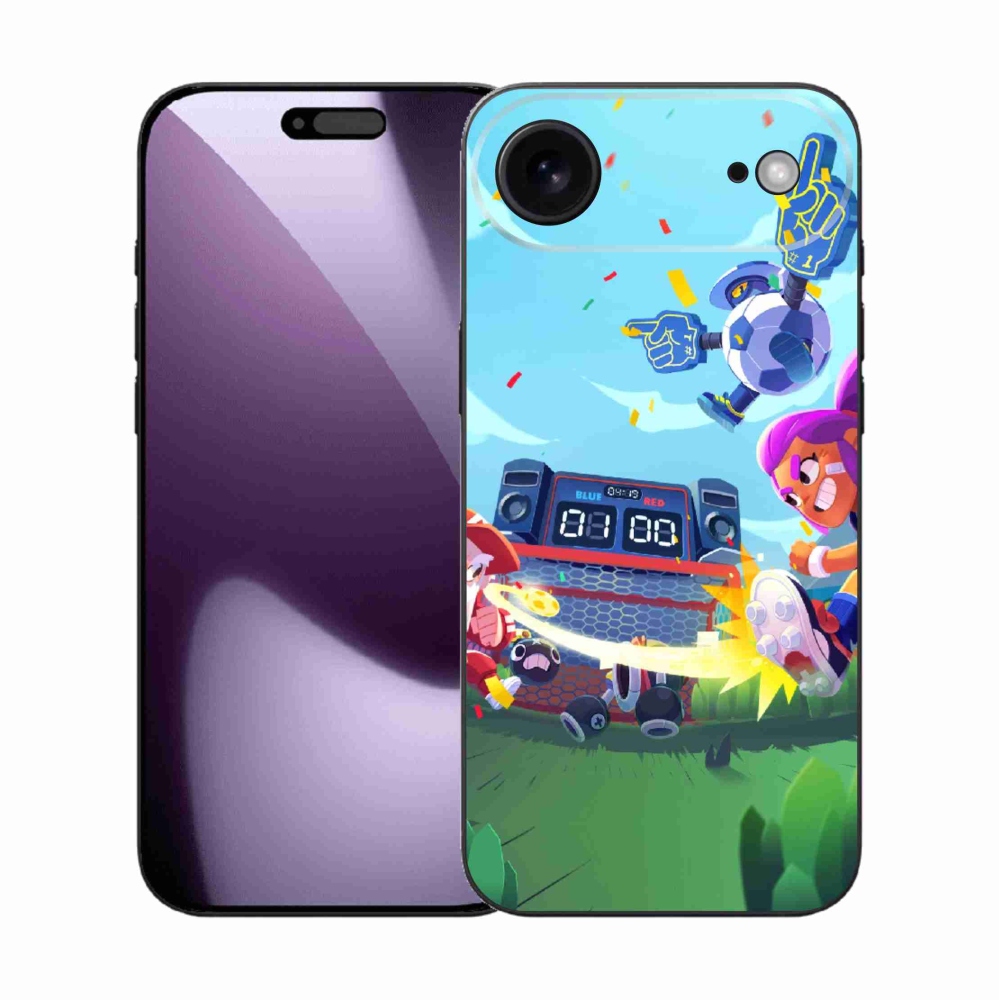 Zselés borítás mmCase iPhone 17 Air készülékhez - verekedős csillagok 1