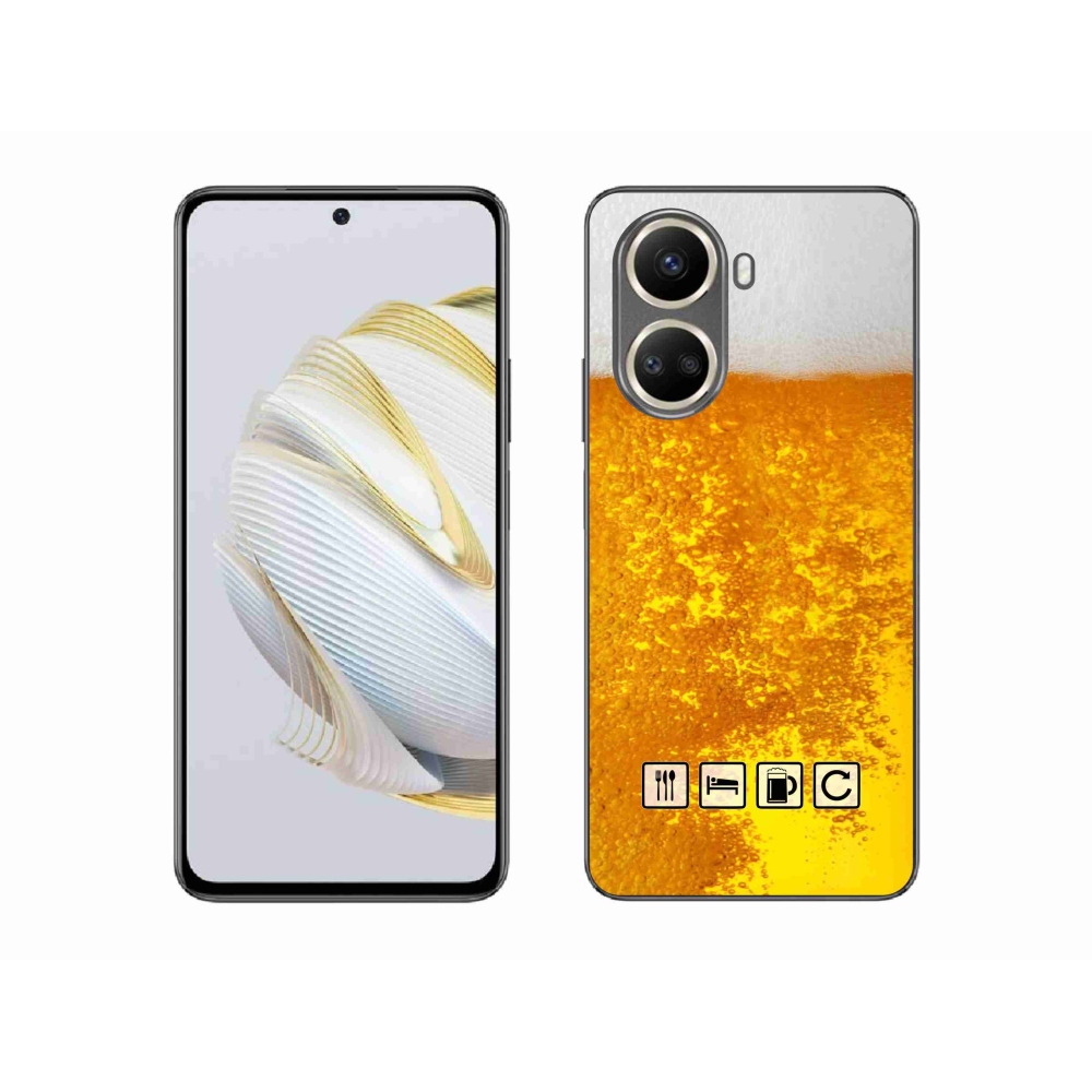 Gél borítás mmCase a Huawei Nova 10 SE számára - sör motívum 3