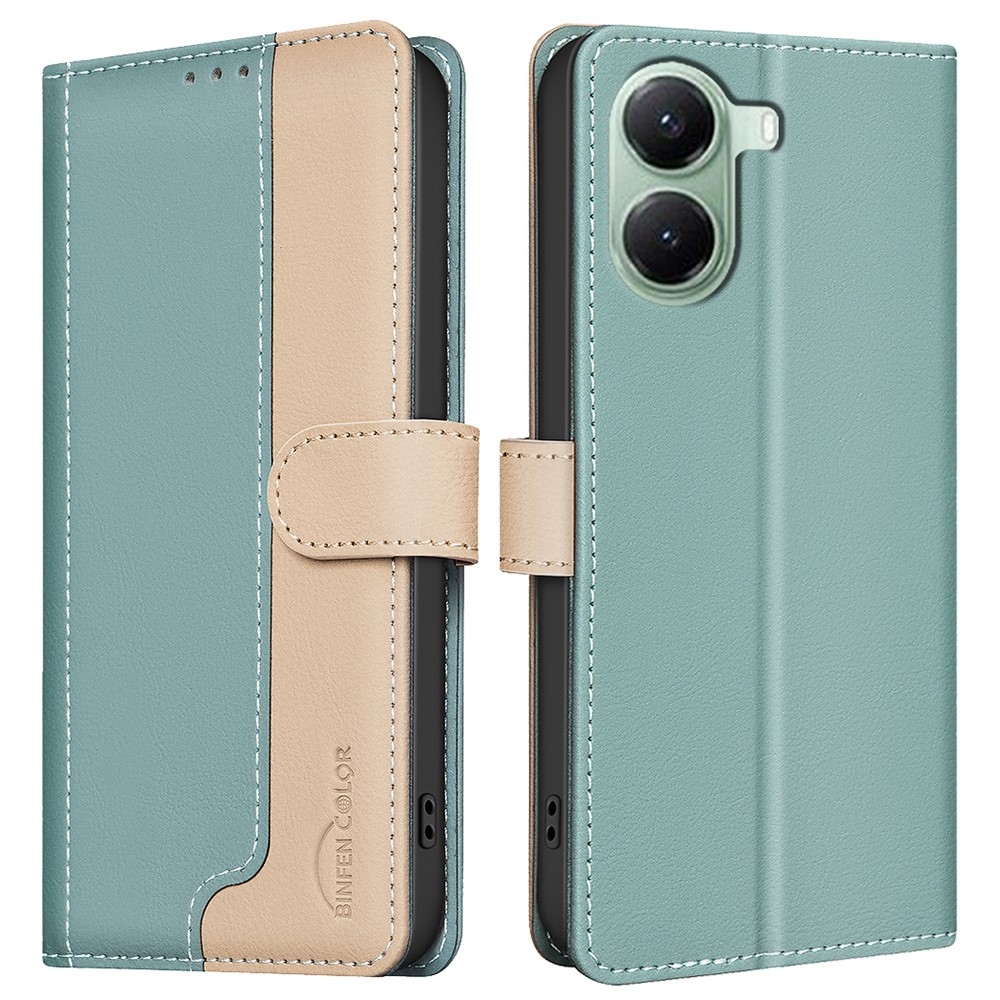 BNF DUO könyvtáska Xiaomi Poco X7 Pro 5G - zöld