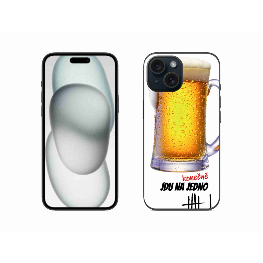 Gél borító mmCase iPhone 15-hez - Megyek az egyikhez