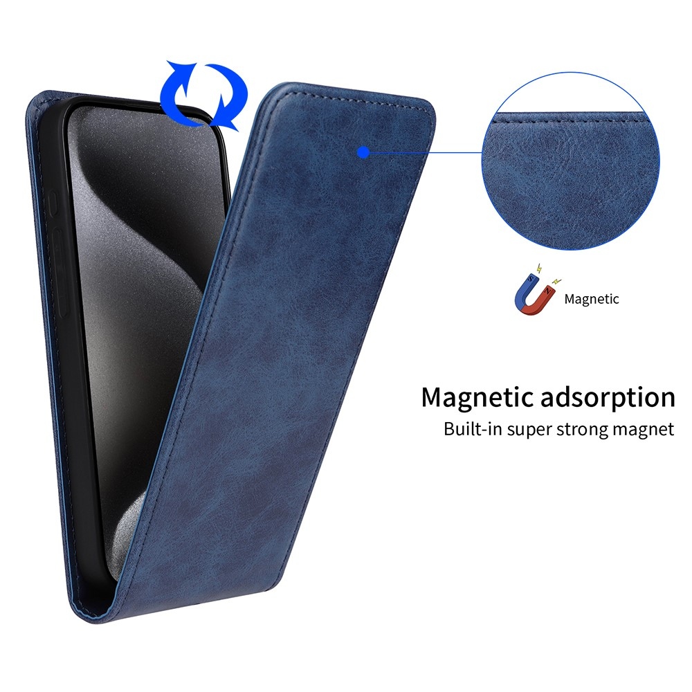 Vert flip tok a Xiaomi Redmi Note 14 5G-hez - kék