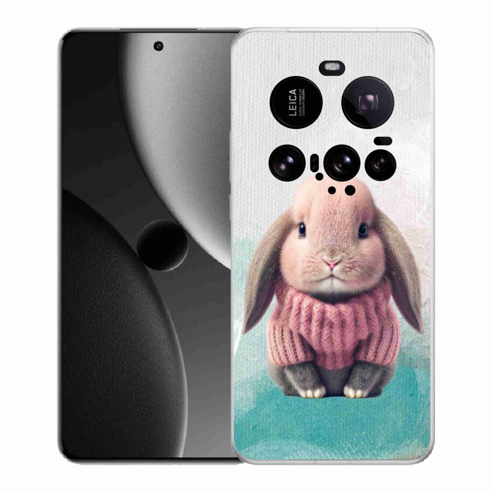 Gél borítás mmCase a Xiaomi 15 Ultra - nyúl pulóverben