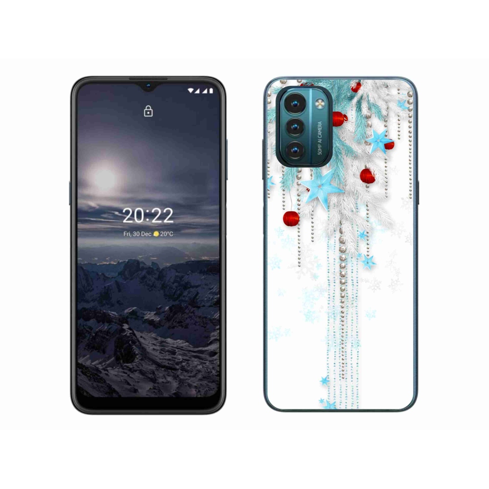 Zselés borítás mmCase a Nokia G11/G21 készülékhez - karácsonyi dekoráció