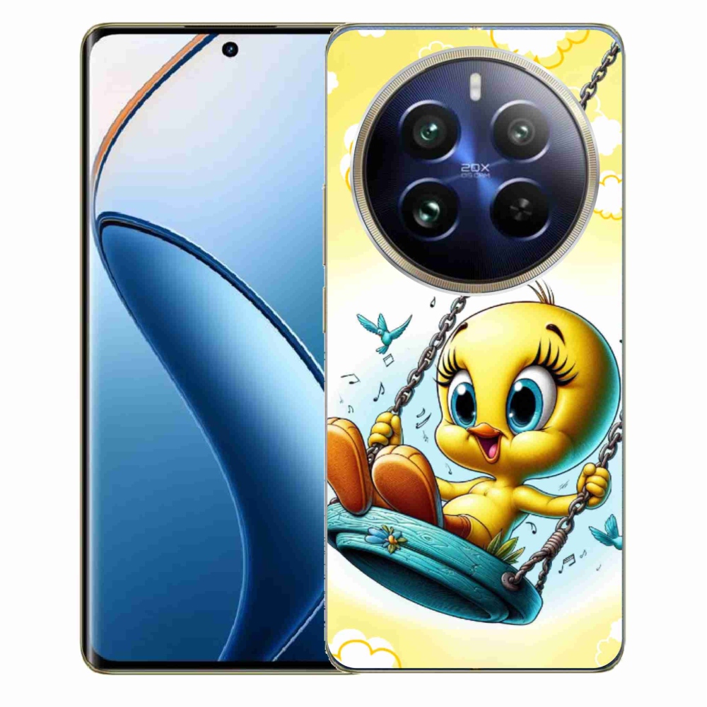 Gél borítás mmCase a Realme 12 Pro 5G/12 Pro+ 5G-n - tweetek