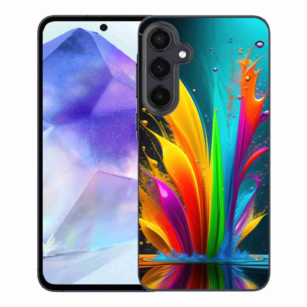 Zselés borítás mmCase Samsung Galaxy A55 5G - absztrakt motívum 1