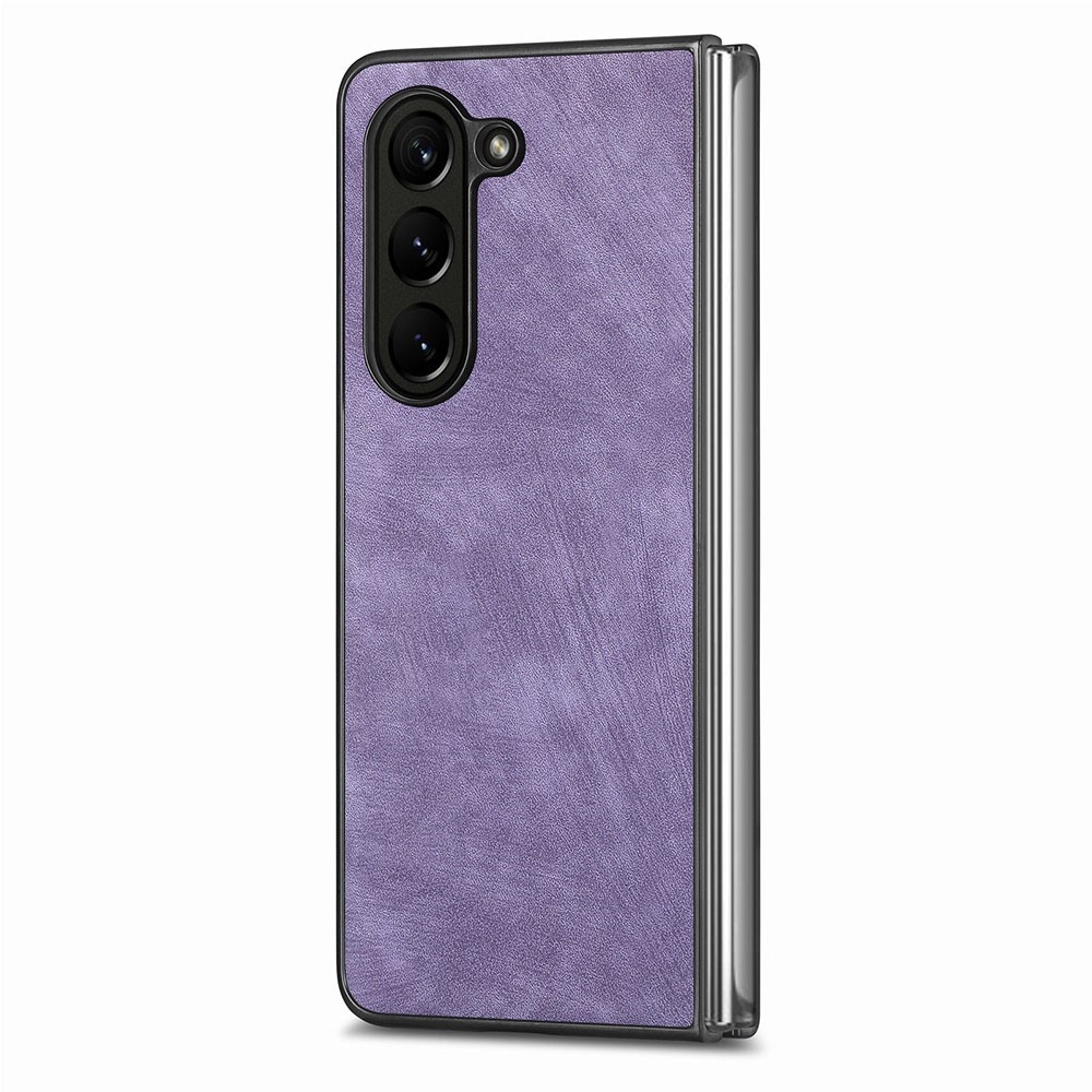 Vintage műanyag tok a Samsung Galaxy Z Fold5 5G készülékhez - lila