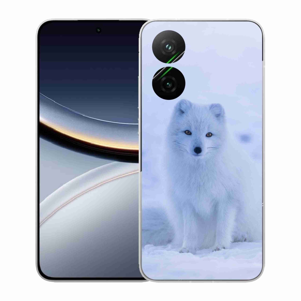 Gél borítás mmCase a Xiaomi Poco F7 5G számára - polár róka