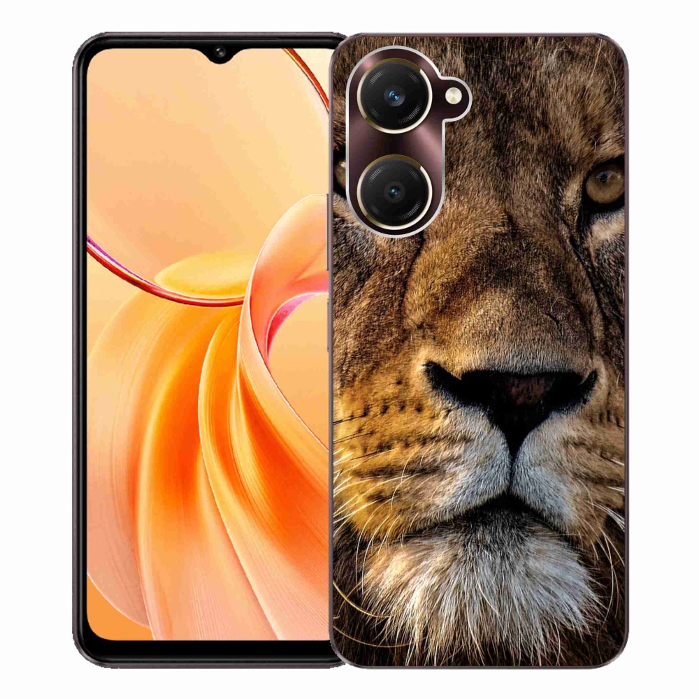 Zselés borítás mmCase a Vivo Y28s 5G-hez - oroszlán