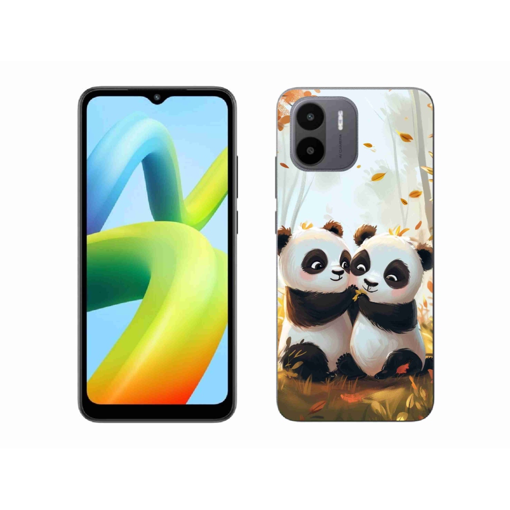 Gél borítás mmCase a Xiaomi Redmi A1/Redmi A2 készülékhez - pandák