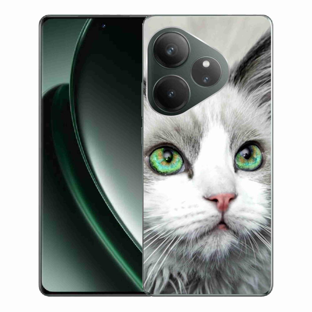 Gél borítás mmCase a Realme GT 6 5G/GT 6T 5G - macskaszemhez