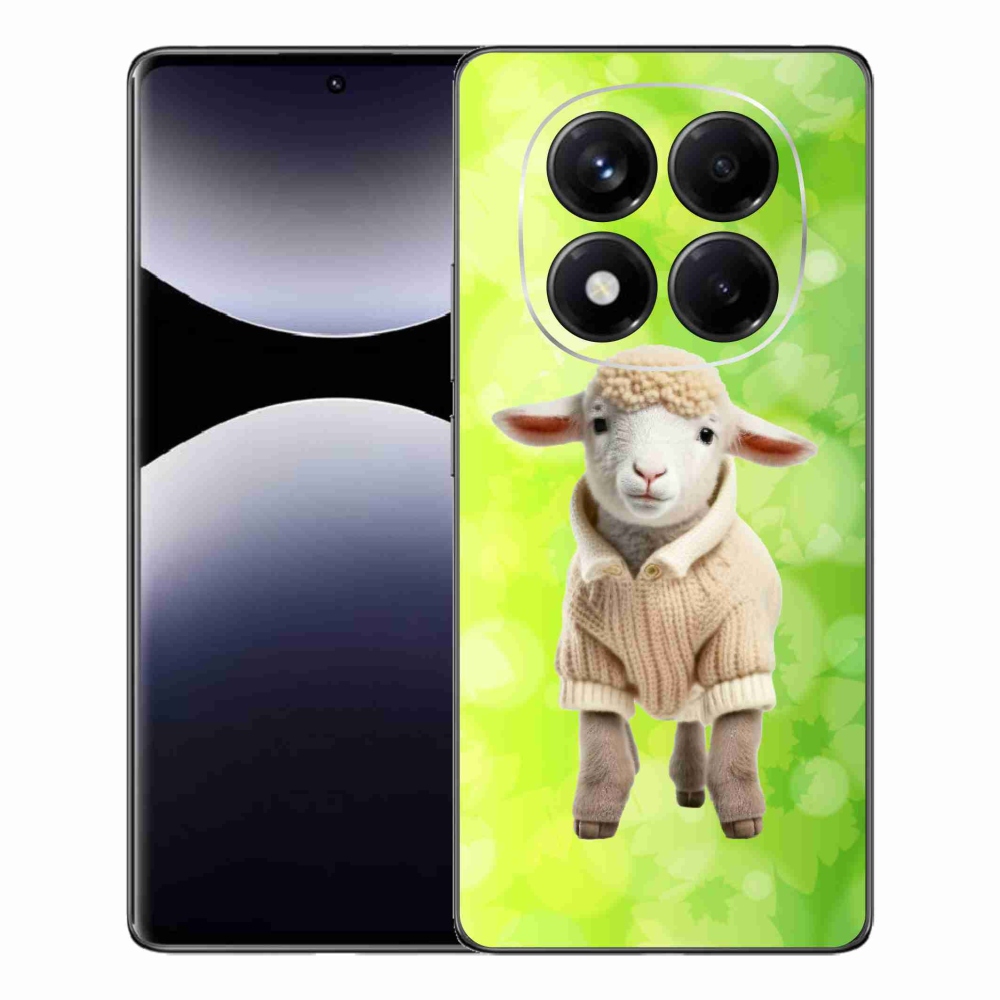 Gél borítás mmCase a Xiaomi Redmi Note 14 Pro-hoz - bárány pulóverben