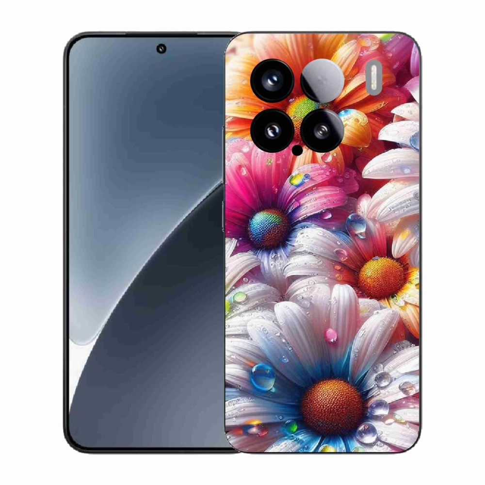 Gél borító mmCase a Xiaomi 15-öshöz - színes százszorszépek