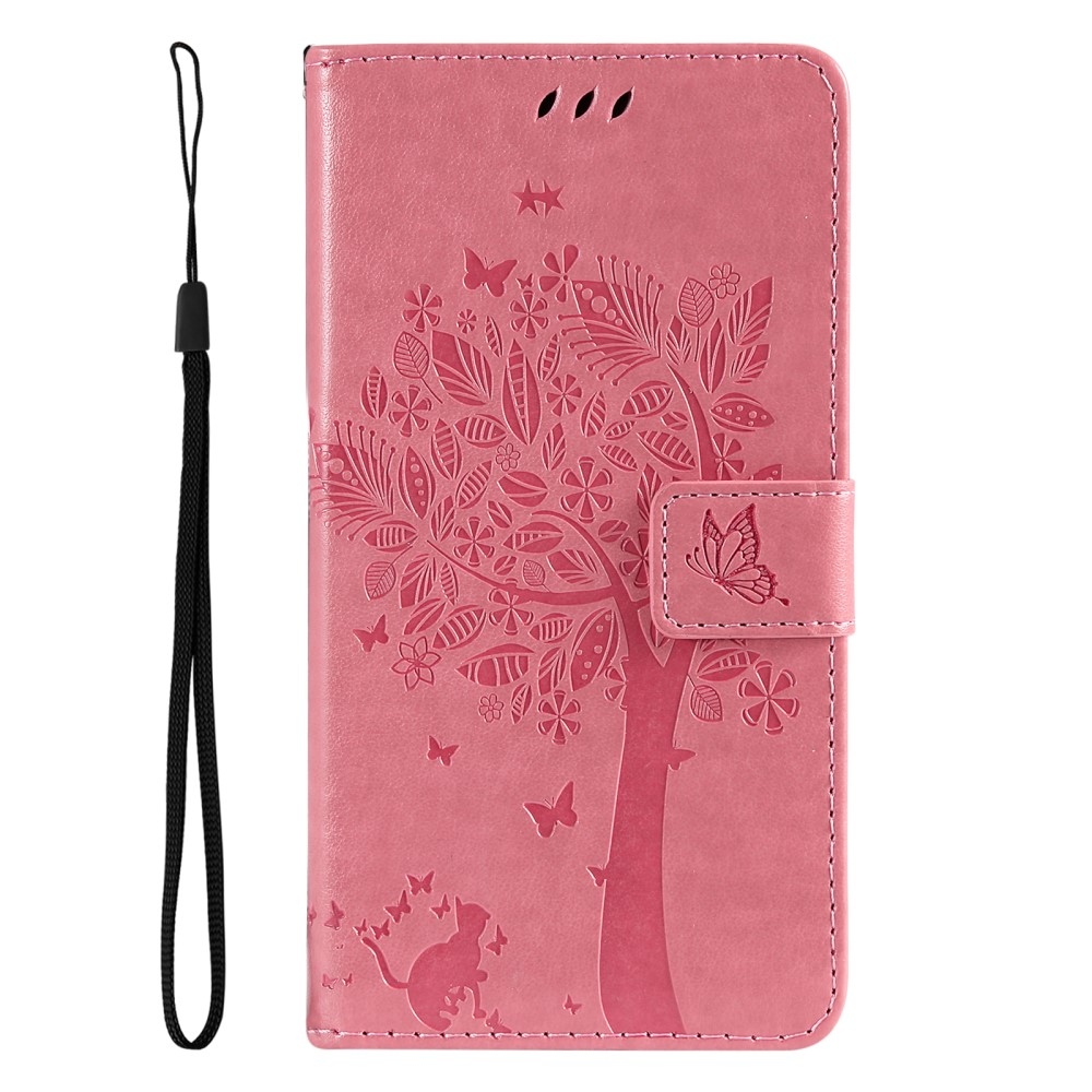 Fák könyve tok Xiaomi Redmi Note 13-hoz - rózsaszín