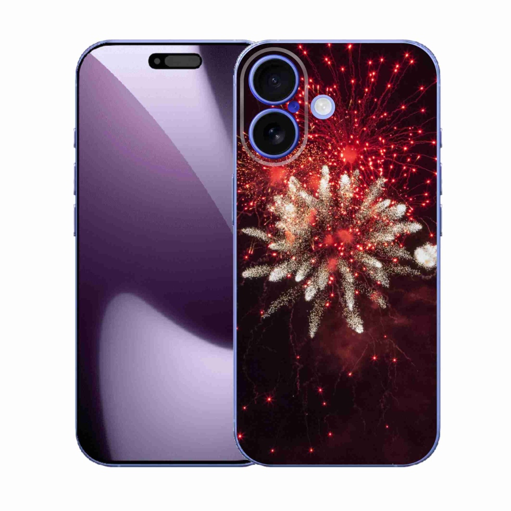 Zselés borítás mmCase iPhone 17 - tűzijátékhoz