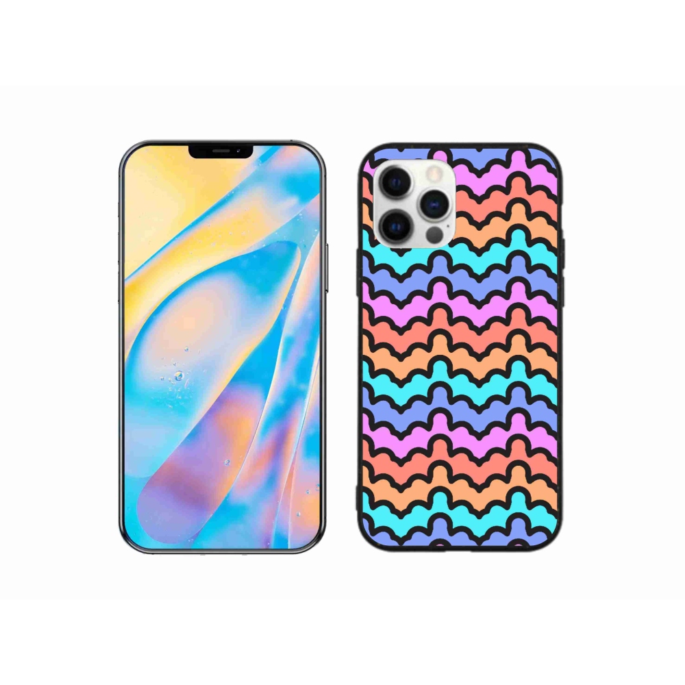 Gél borítás mmCase iPhone 12 Pro készülékhez - absztrakt motívum 30