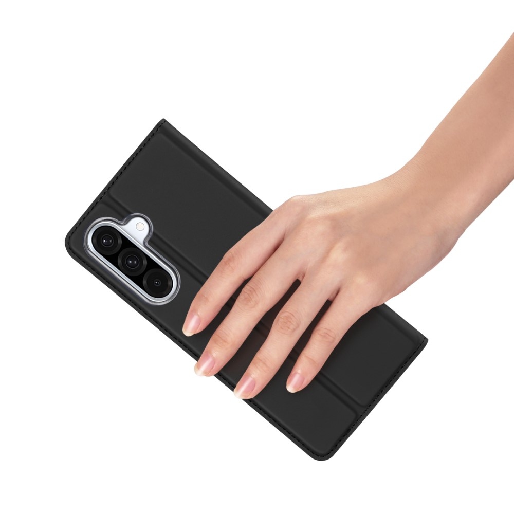 DUX könyvtáska Samsung Galaxy A36 5G/A56 5G - fekete színben
