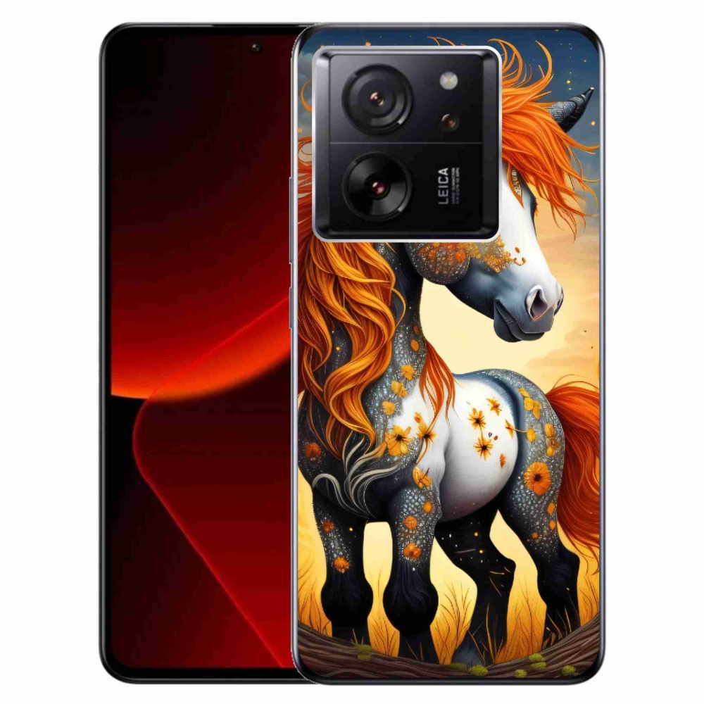 Gél borítás mmCase a Xiaomi 13T/13T Pro számára - színes póni