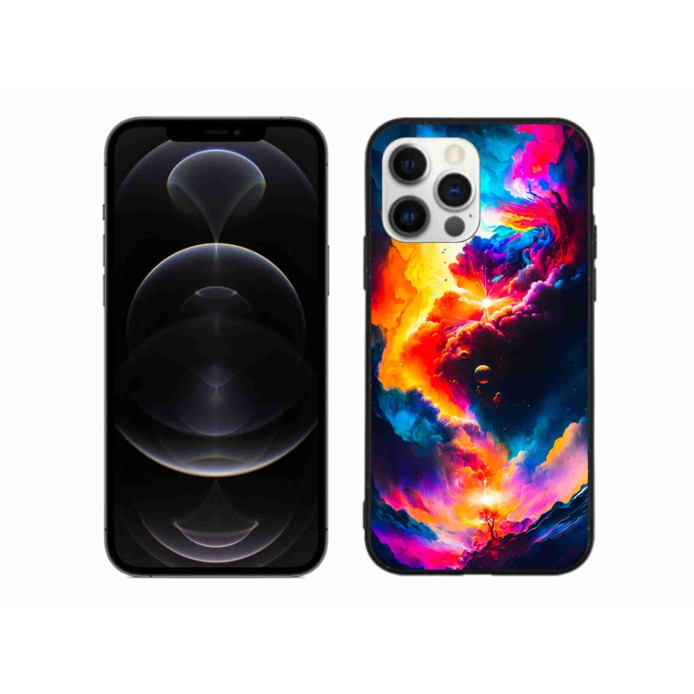 Gél borítás mmCase iPhone 12 Pro Max készülékhez - absztrakt motívum