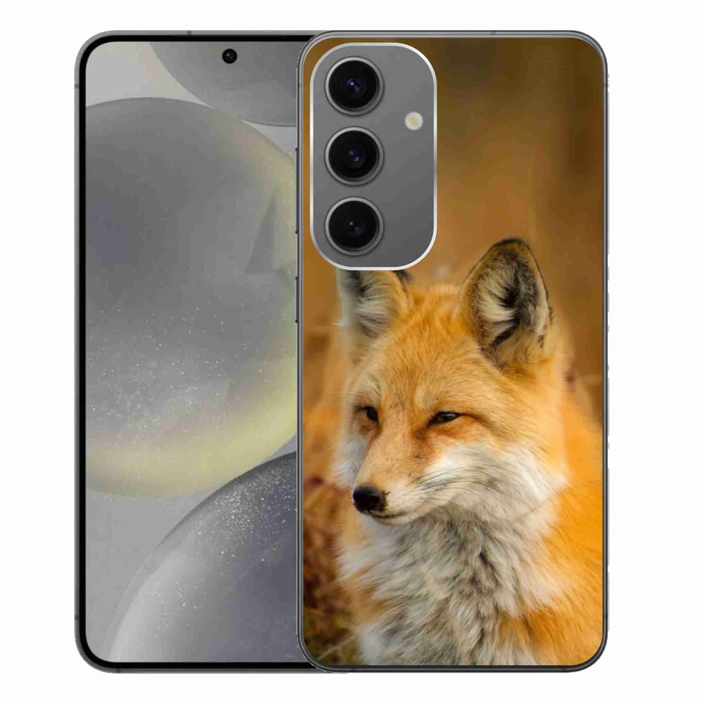Gél védőhuzat mmCase Samsung Galaxy S24+ készülékhez - róka