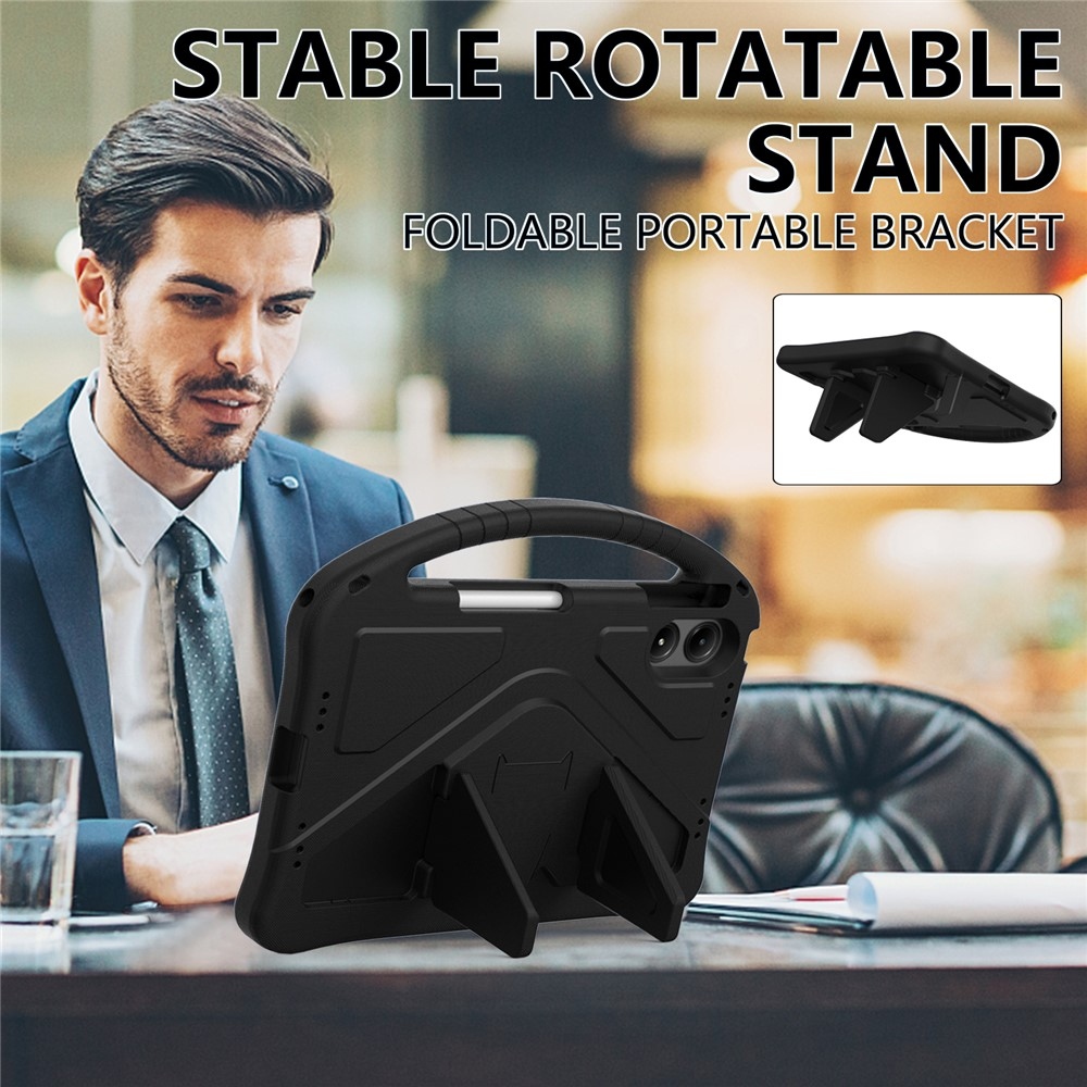 Fogantyú EVA tartós tok markolattal Xiaomi Redmi Pad 2 Pro táblagéphez - fekete