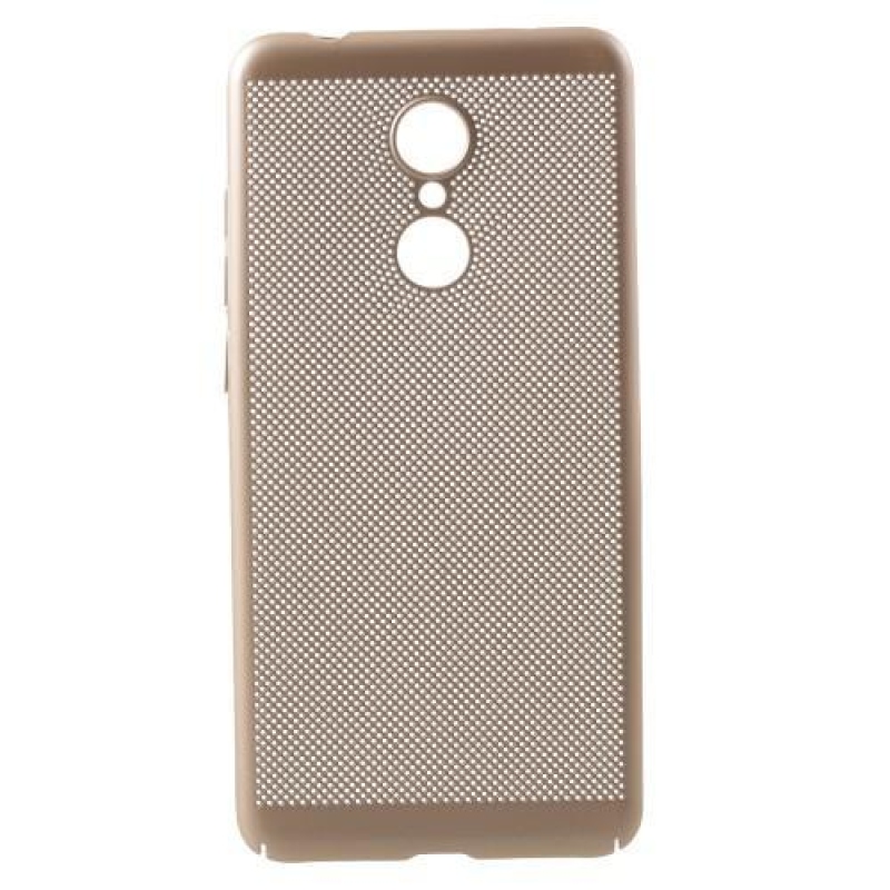 Kemény műanyag tok a Xiaomi Redmi 5 számára - arany színű
