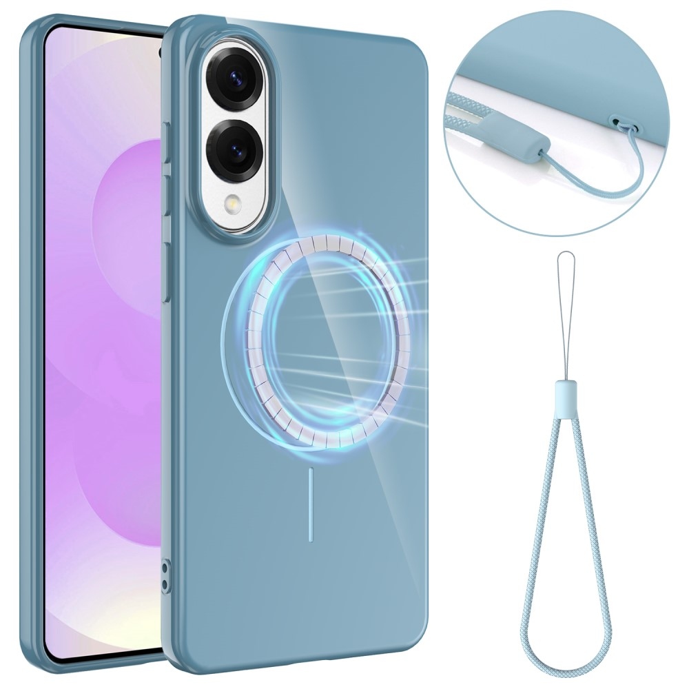 MagSafe zselés tok Samsung Galaxy S25 Edge készülékhez - kék
