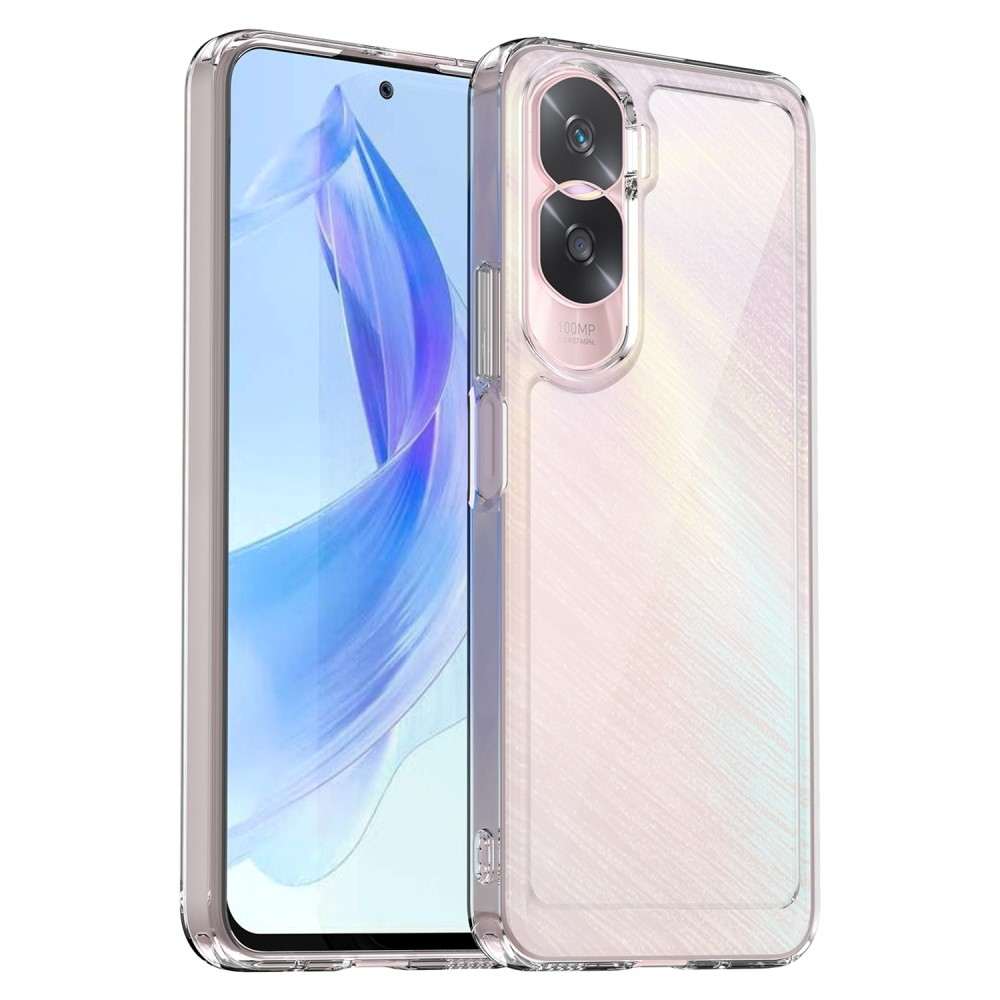Gél tok fix hátlappal a Honor 90 Lite-hoz - átlátszó