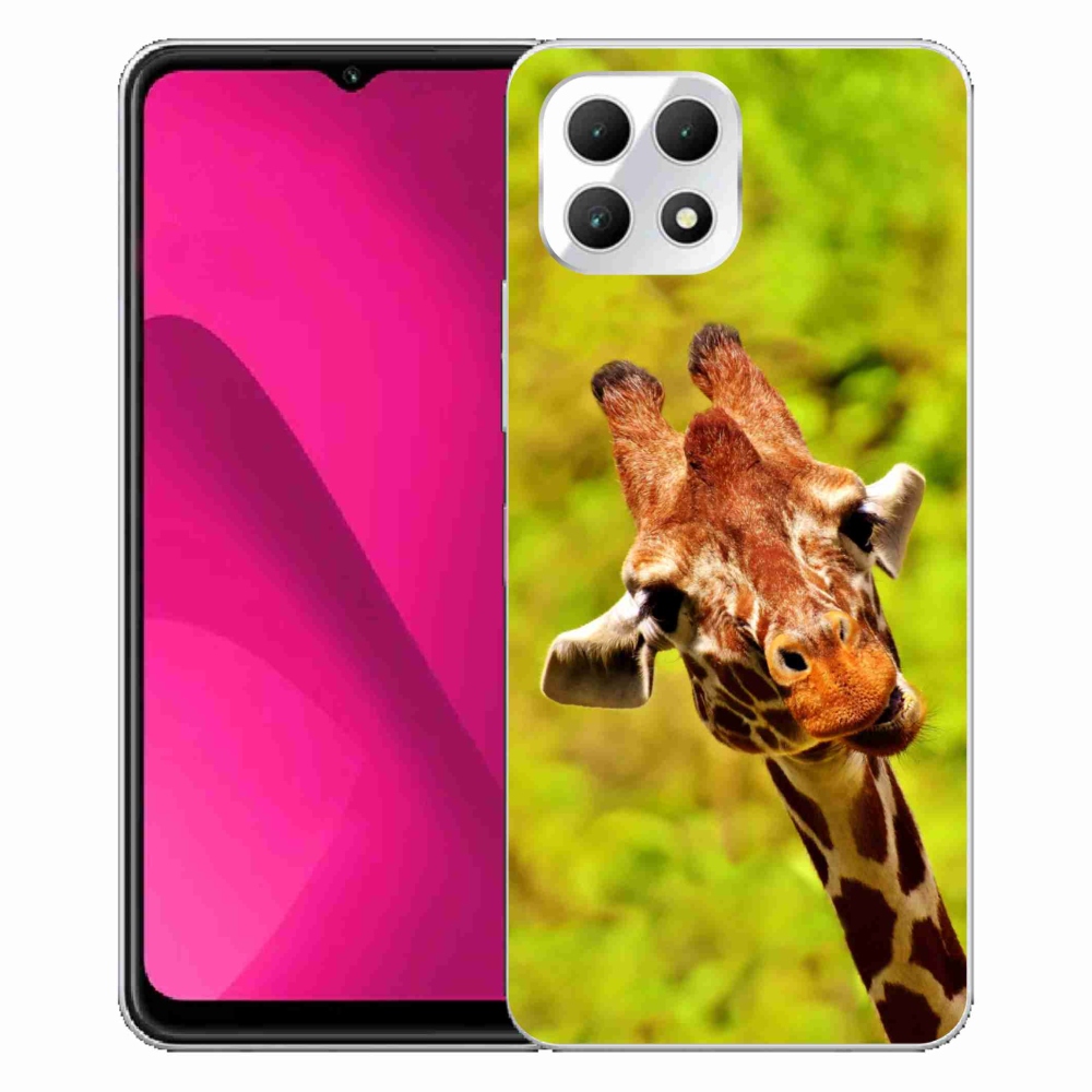 Zselés borító mmCase a T-Mobile T Phone 2 készülékhez - zsiráf