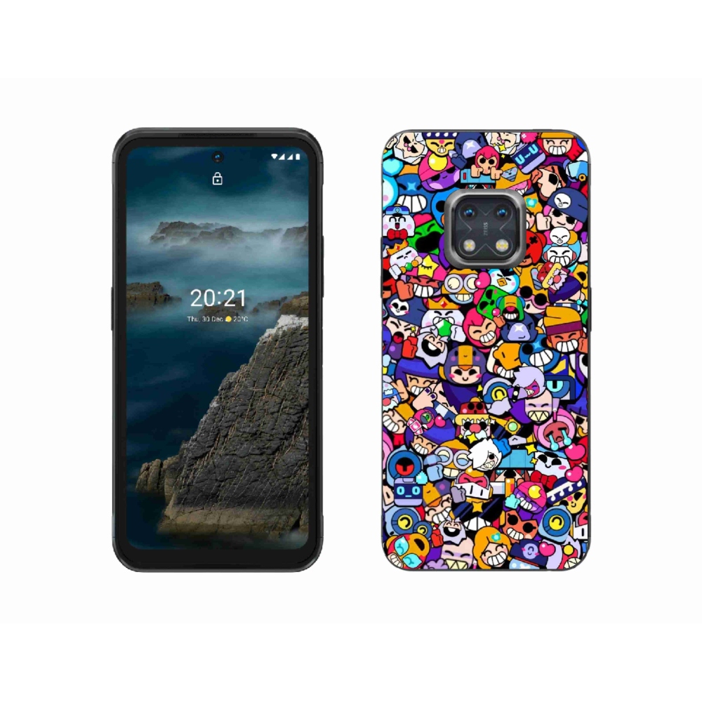 Zselés borítás mmCase a Nokia XR20 készülékhez - brawl stars 2