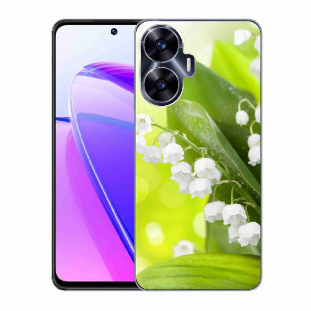 Gél borítás mmCase a Realme C55 készülékhez - lily of the valley