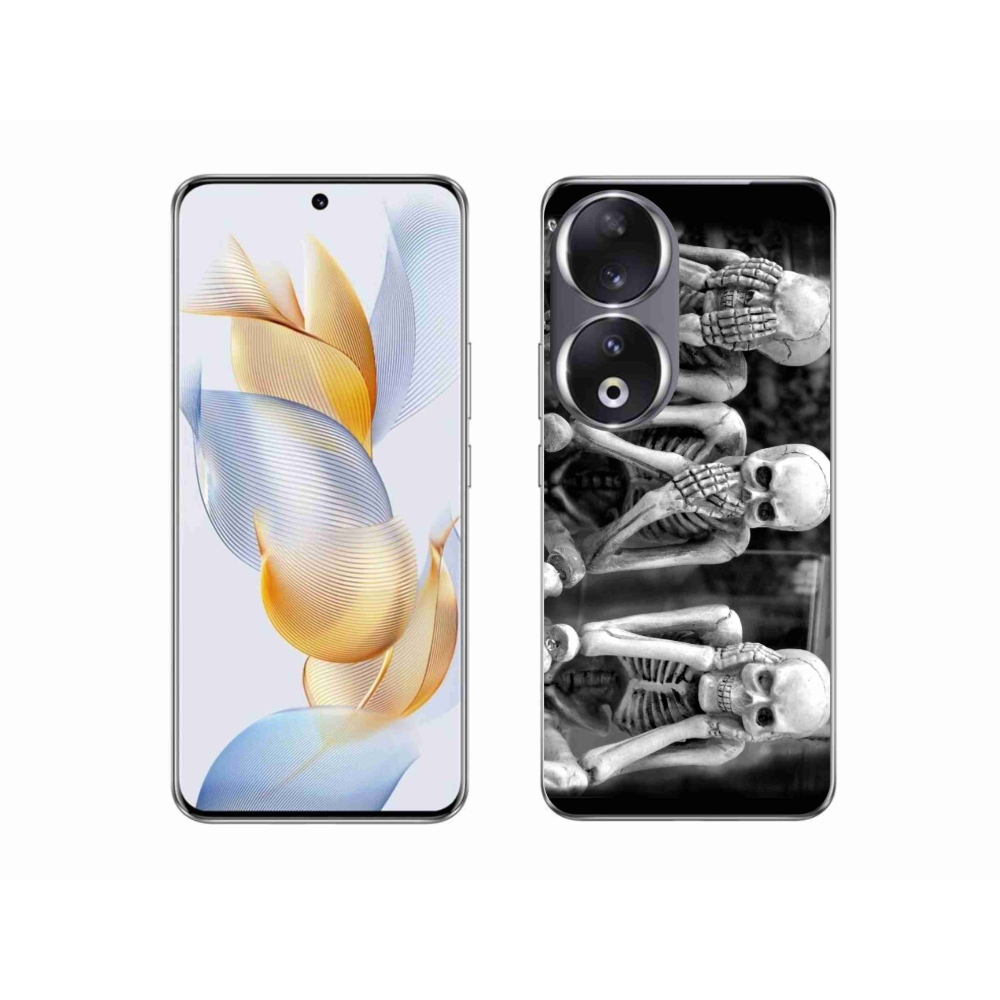 Zselés borítás mmCase a Honor 90 - csontvázakhoz