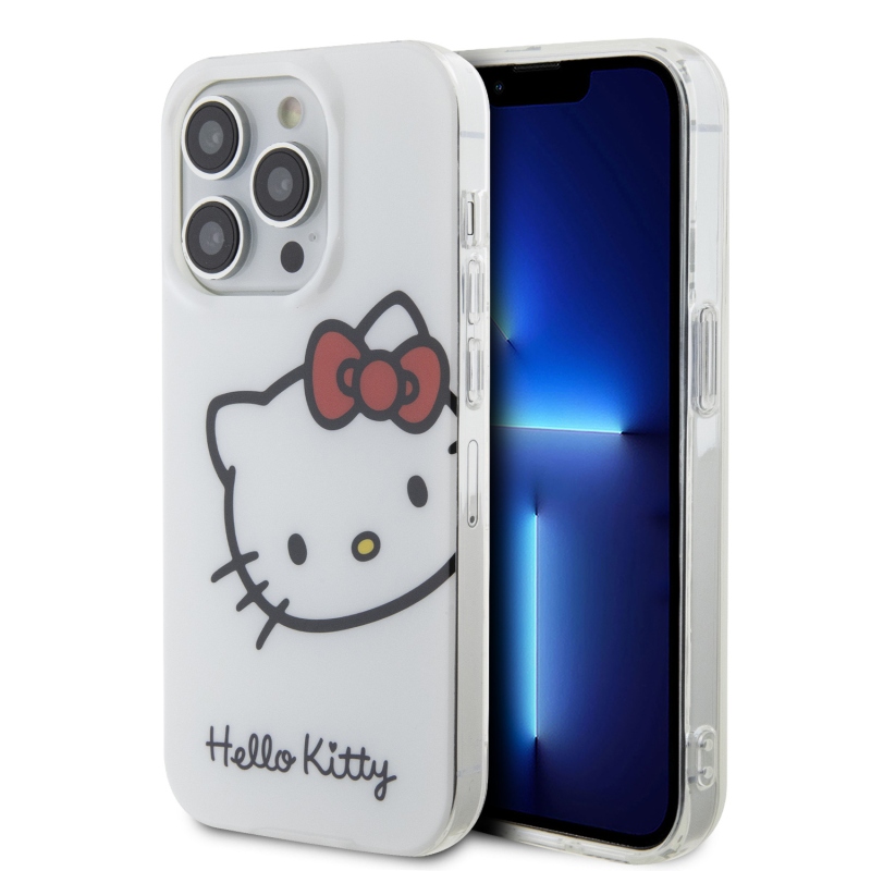 Hello Kitty IML Head logós hátlap iPhone 13 Pro fehérhez