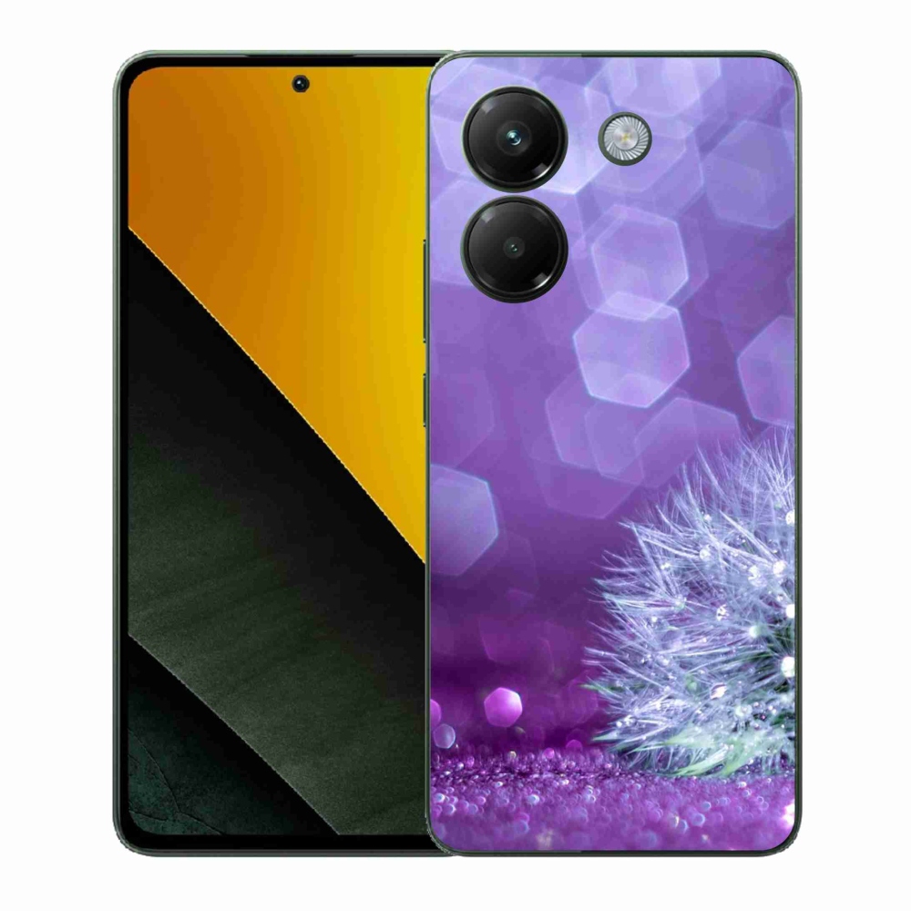 Gél borítás mmCase a Xiaomi Poco M7 Pro 5G számára - pitypang 2